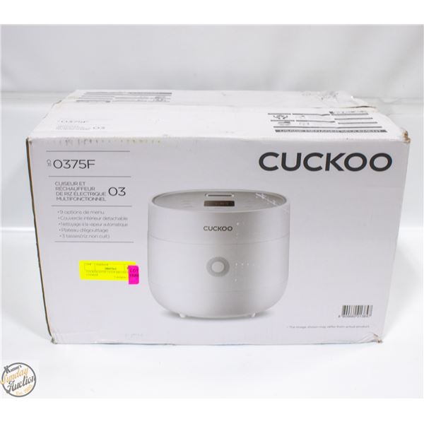 CUCKOO 0375F 3-CUP MICOM RICE COOKER