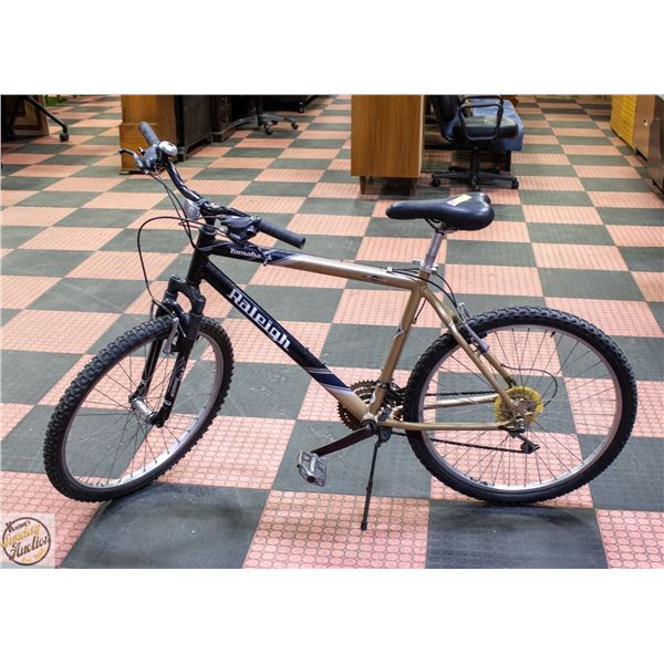21 SPEED RALEIGH TOMAHAWK ALUMINUM MOUNTAIN BIKE