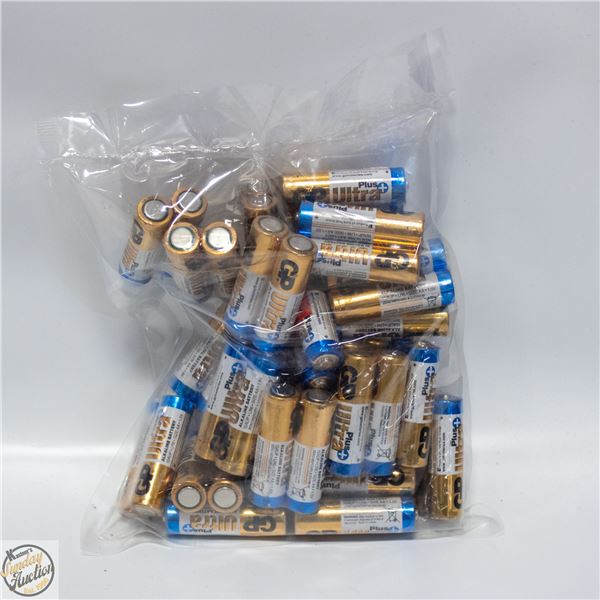 25 x 2 =50 AA ALKALINE BATTERIES