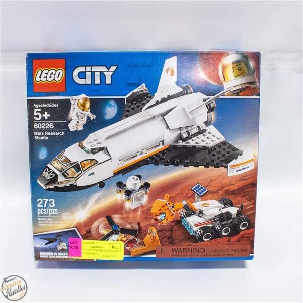LEGO CITY 60226 MARS RESEARCH SHUTTLE RETIRED