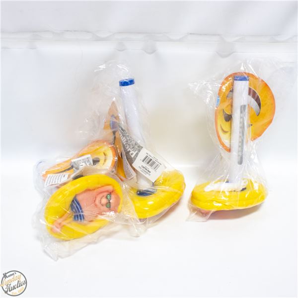 3 FLOATING FAT GUY POOL HOT TUB THERMOMETERS