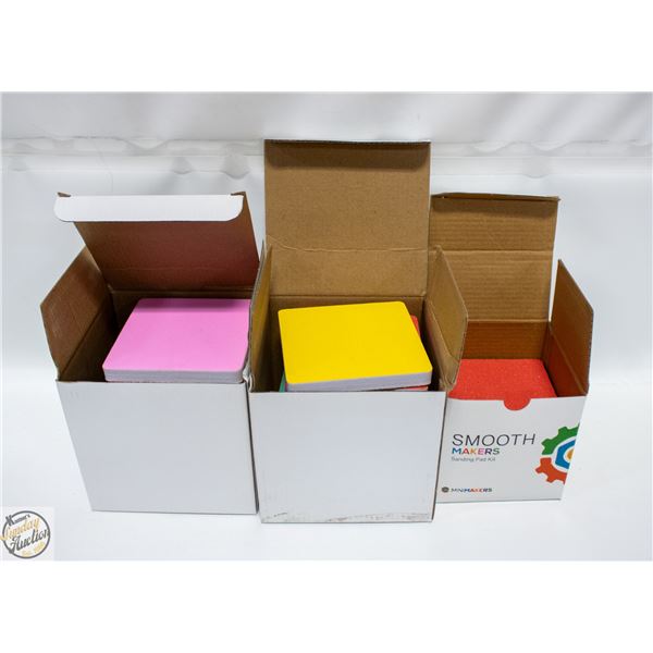 3 X SANDING KITS