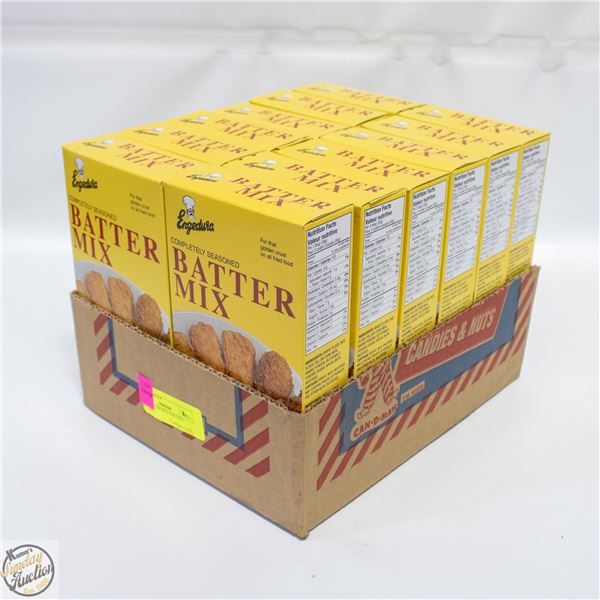 12 BOXES CHICKEN AND FISH BATTER
