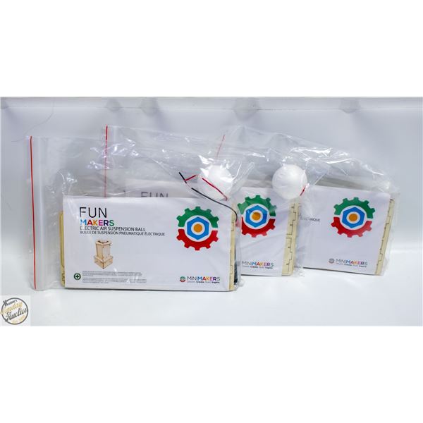 3 ELECTRIC AIR SUSPENSION BALL BUILDER KITS