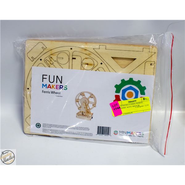FUN MAKERS FERRIS WHEEL BUILDERS’ KITS+MOTOR