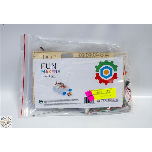HOVERCRAFT BUILDERS KIT WITH MOTORS