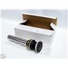 Image 1 : 2 OLLIE NICKEL POPUP DRAINS MATTE BLACK