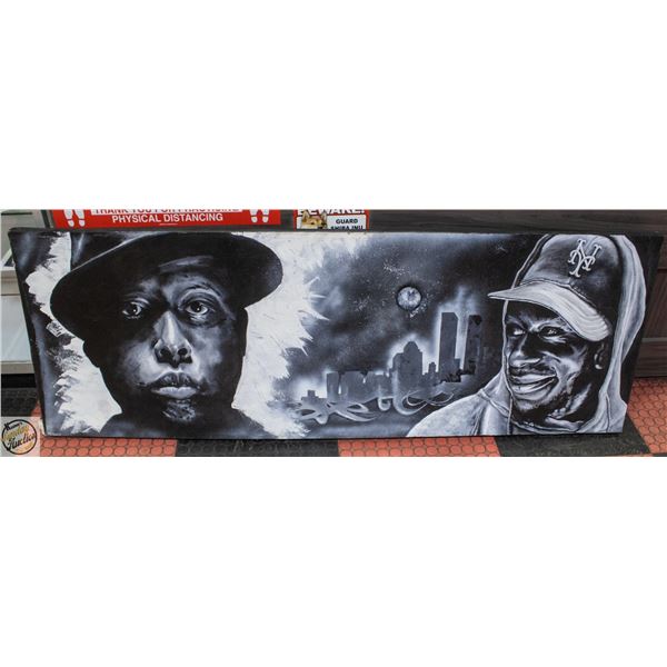 LARGE TUPAC & NOTORIOUS B.I.G. WALL ART