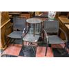 Image 1 : PATIO FURNITURE 5 PIECE LOT