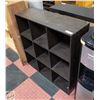 Image 1 : BLACK SHELVING UNIT H-35.5" W-12" L-35.75"