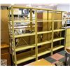 Image 1 : METAL UTILITY SHELVING RACKS H-73" W-12" L-36"