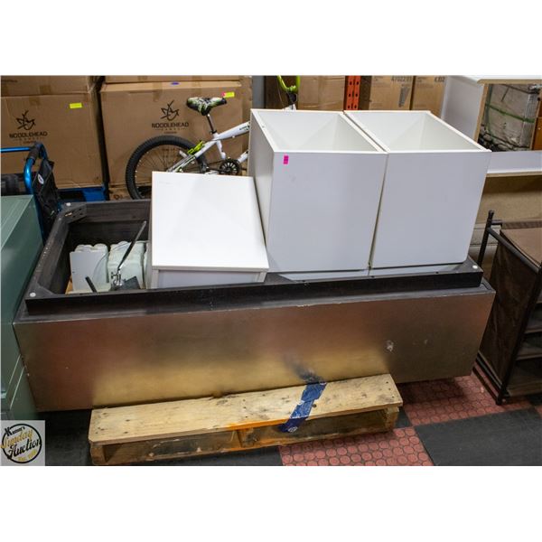PALLET OF STORE FIXTURES *MUST BE REMOVED BY WED*