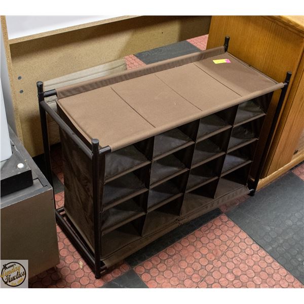 SHOE RACK 13"X32"X25"HIGH