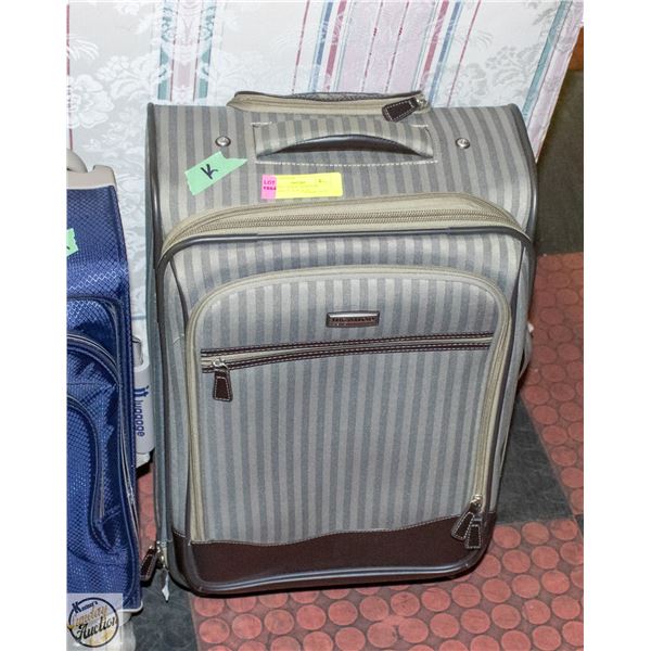 RICARDO CANVAS WHEELED SUITCASE 23" X 14" X 10"