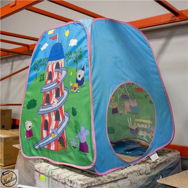 FOLDING PEPPA PIG KIDS PLAY TENT