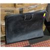 Image 1 : BLACK LEATHER ARTISTS FOLDER PORTFOLIO 21"X26.5"