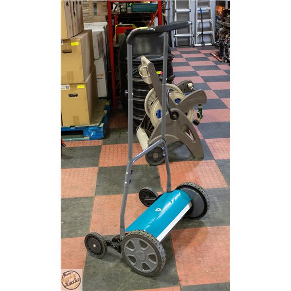 YARDWORKS  CONTACT FREE REEL MOWER- NEW