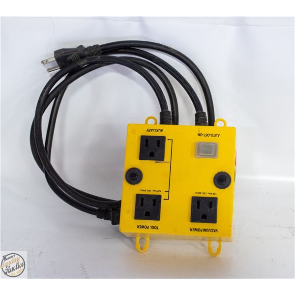 IVAC DUST COLLECTOR SWITCH BOX