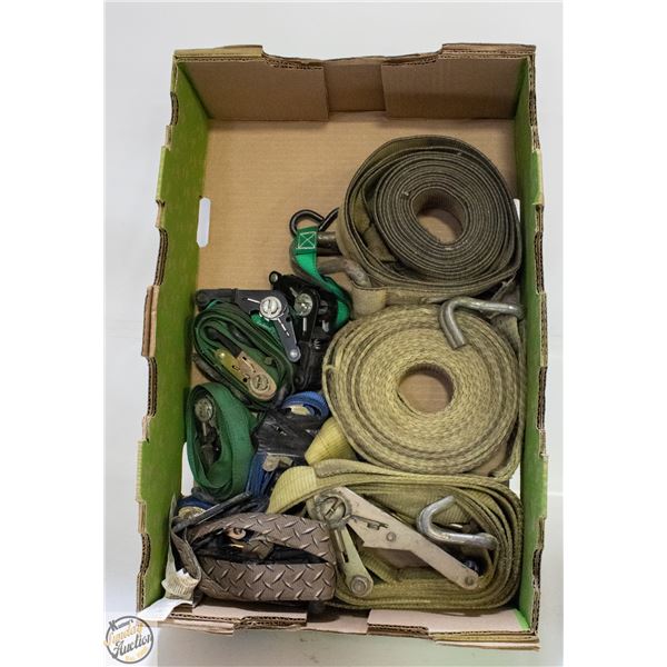 FLAT WITH ASSORTMENT OF HEAVY DUTY AND