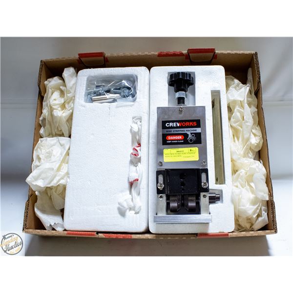NEW CREW WORKS WIRE STRIPPER MANUAL MACHINE