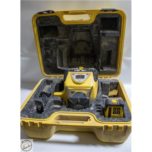 LEICA RUGBY 300SG ROTATING LASER LEVEL W/ CASE