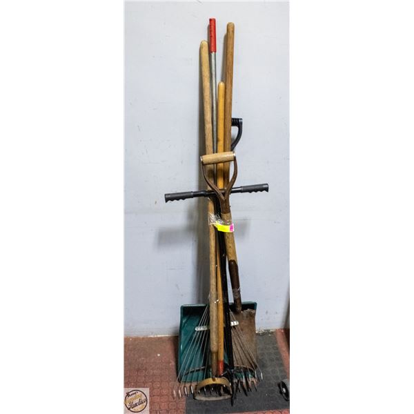 YARD TOOLS- ASSORTED LOT