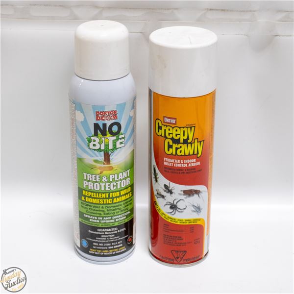 2 CANS INSECT SPRAY