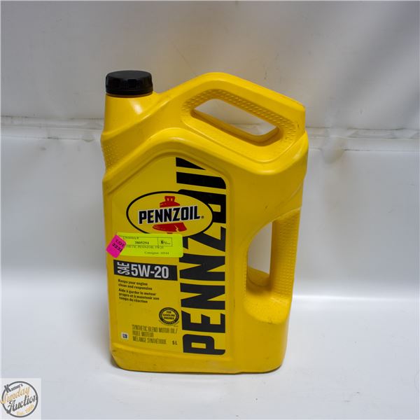 5L SYNTHETIC PENNZOIL 5W20