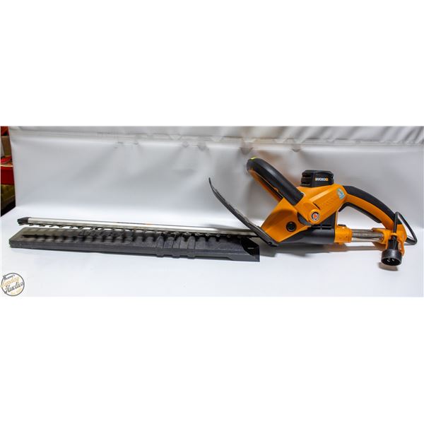 WORX ELECTRIC HEDGE TRIMMER MODEL WGZ03