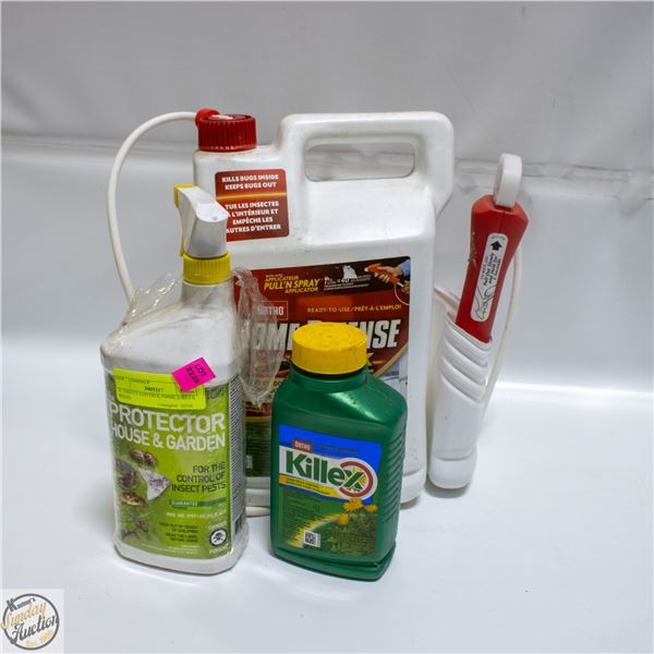 1L INSECT CONTROL/500ML KILLEX WEED