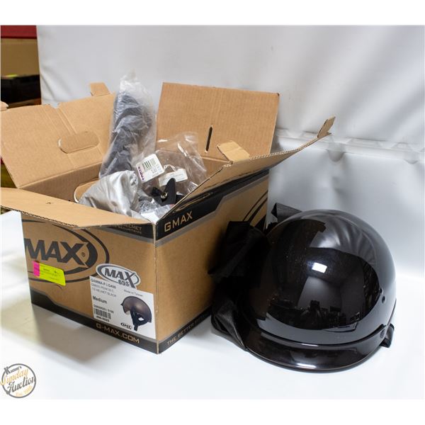 UNUSED GMAX MEDIUM SAFETY HELMET GM65S PEAK