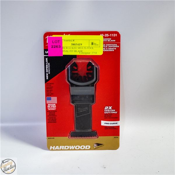 NEW MILWAUKEE MULTI-TOOL UNIVERSAL FIT BLADE