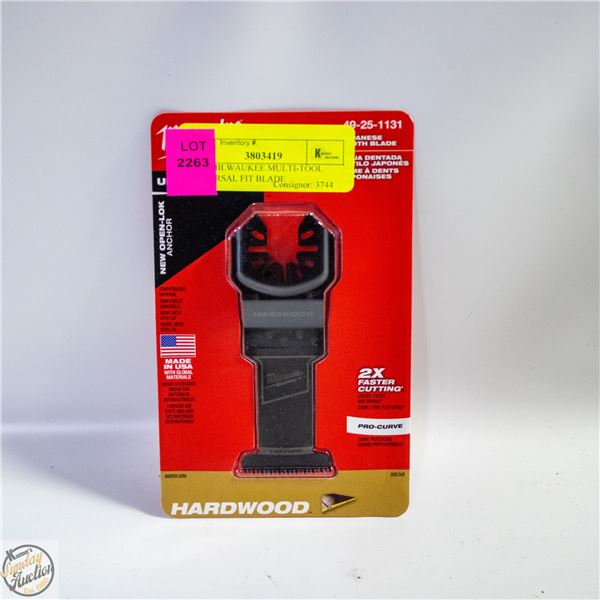 NEW MILWAUKEE MULTI-TOOL UNIVERSAL FIT BLADE
