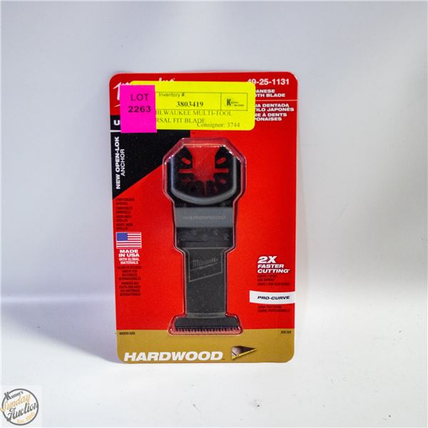 NEW MILWAUKEE MULTI-TOOL UNIVERSAL FIT BLADE