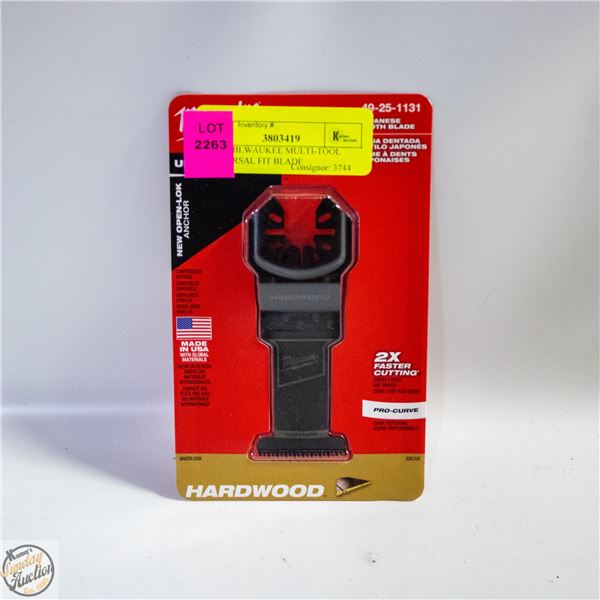 NEW MILWAUKEE MULTI-TOOL UNIVERSAL FIT BLADE