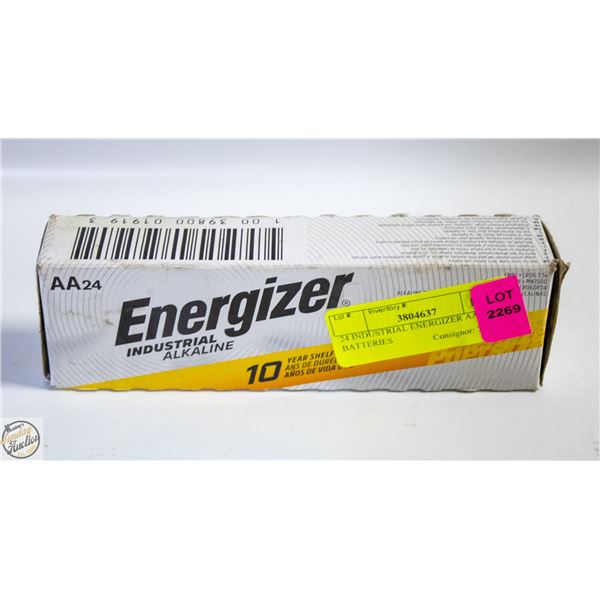 24 INDUSTRIAL ENERGIZER AA BATTERIES