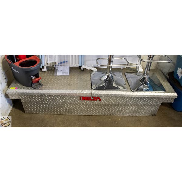 TRUCK TOOL BOX - LOCKS REMOVED