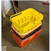 Image 1 : STACK OF SHOPPING BASKETS