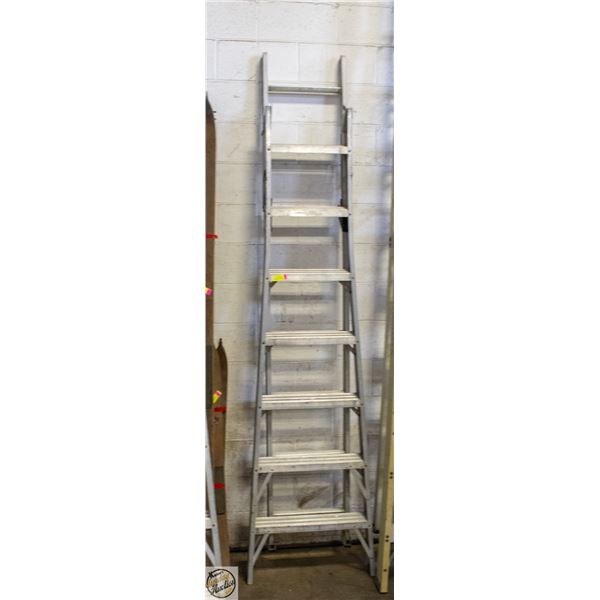 LADDER COMBO 7 STEP & 14 EXTENSION ALUMINUM
