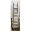 Image 1 : LADDER COMBO 7 STEP & 14 EXTENSION ALUMINUM