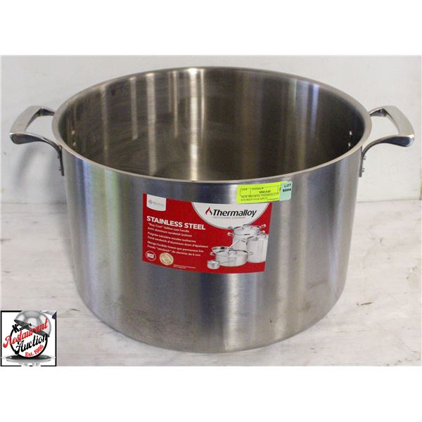 NEW BROWNE THERMALLOY 40 QT S/S DEEP STOCKPOT