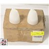Image 1 : 12 NEW WHITE SALT & PEPPER SHAKERS