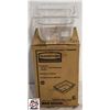 Image 1 : NEW CASE OF 6 RUBBERMAID 1/6 SIZE 4" DEEP POLY