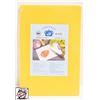 Image 1 : NEW JOHNSON ROSE 12"X18"X1/4" YELLOW CUTTING BOARD