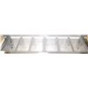 Image 4 : NEW CHEFS MATE 48" SALAD TABLE W/ INSERTS