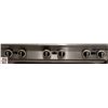 Image 4 : US RANGE 36" 6 BURNER POT STOVE ON EQUIPMENT STAND