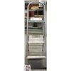 Image 1 : 2-STEP FOLDING ALUMINUM STEP LADDER