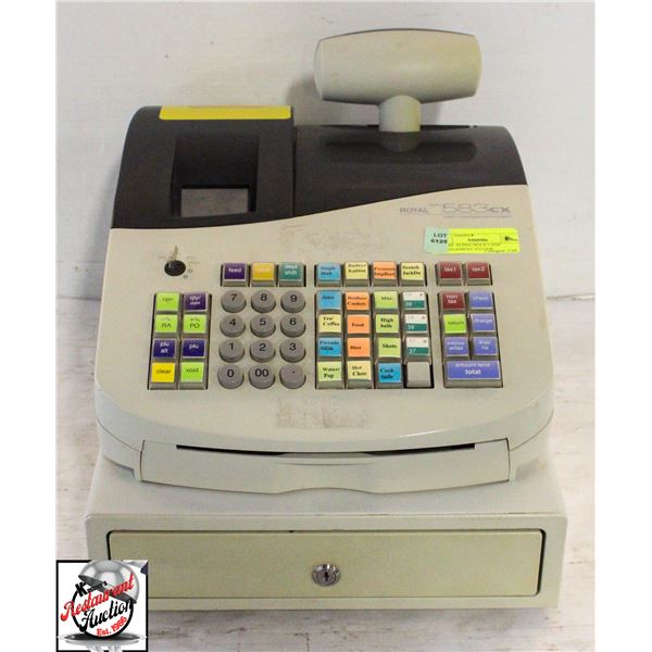 ROYAL ALPHA 583CX CASH MANAGEMENT SYSTEM