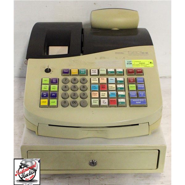 ROYAL ALPHA 583CX CASH MANAGEMENT SYSTEM