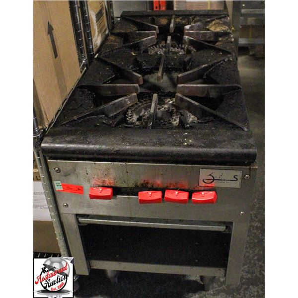 BAILIFF SEIZURE: POT STOVE 2 BURNERS